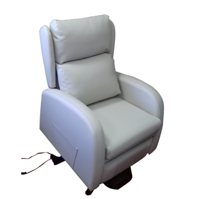 Sillón geriátrico con ayuda a levantar
