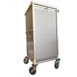 Carro de medicación con persiana