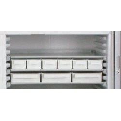 Estante fijo para bacs...