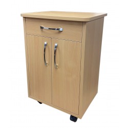 Mesita de noche con doble puerta