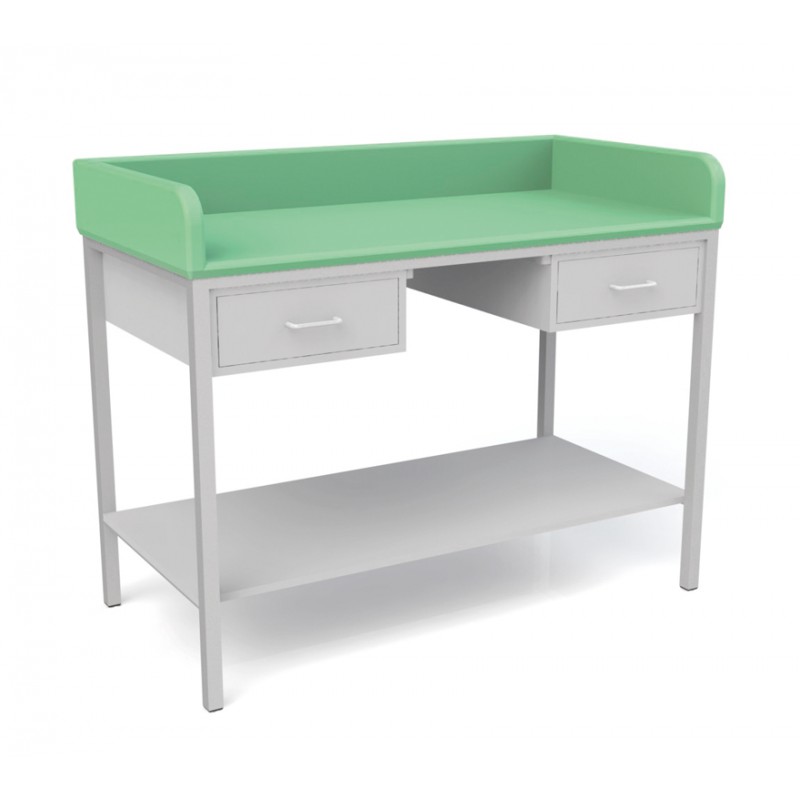 Mesa pediátrica para vestir bebes y reconocimiento