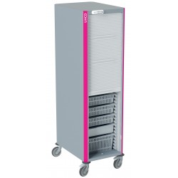 Armario móvil para el almacenamiento de la medicación