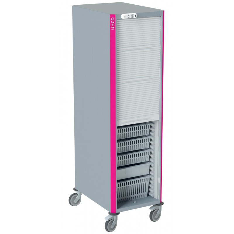 Armario móvil para el almacenamiento de la medicación