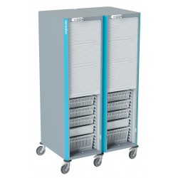 Armario doble medicación para el almacenamiento de la medicación