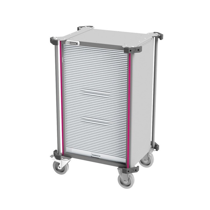 Carro transporte de la medicación por camión