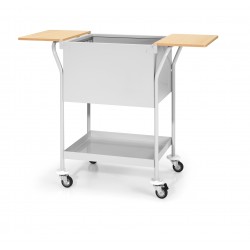 Carro para historias clínicas