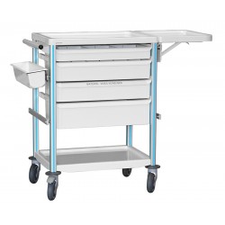 Carro de curas con cajones