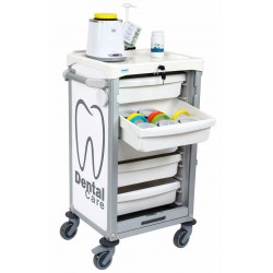 Carro dental equipado