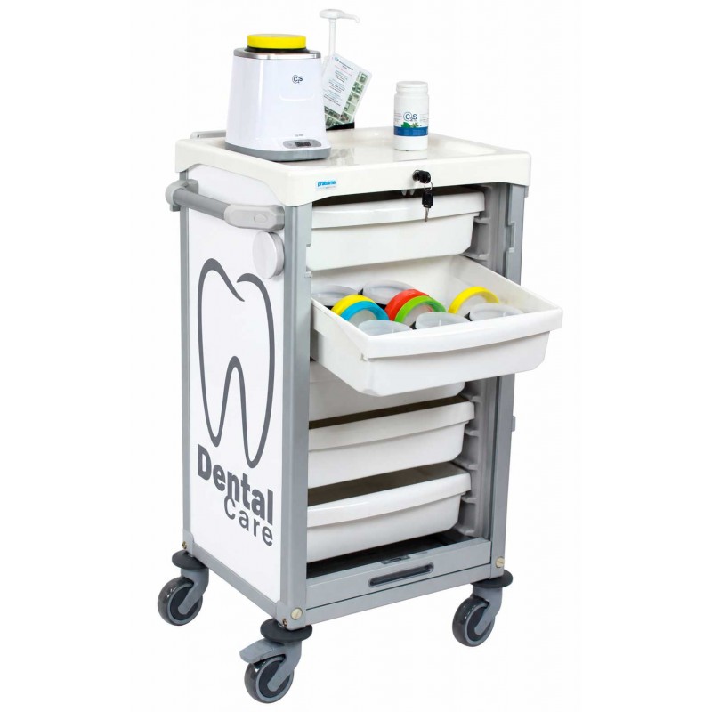 Carro dental equipado